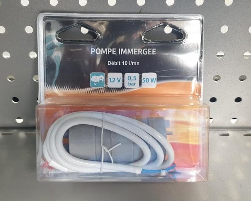 BOMBA DE AGUA  SUMERGIBLE 10 LITROS/MIN