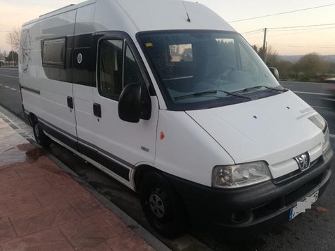 CAMPER PEUGEOT - OCASIÓN - CUATRO PLAZAS [VENDIDA]