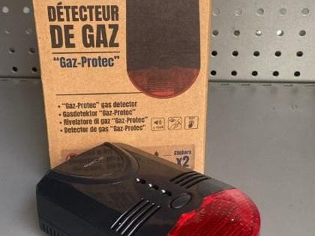 DETECTOR DE GAS