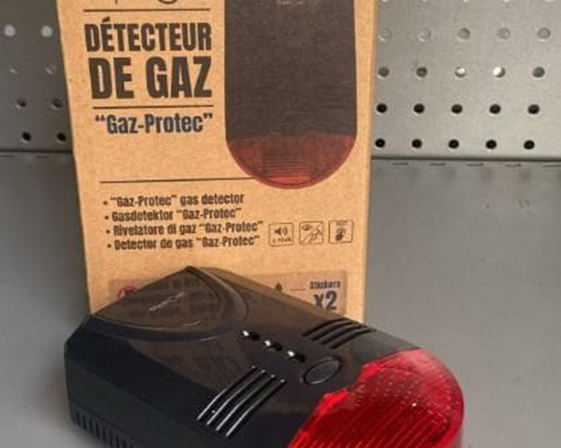 DETECTOR DE GAS