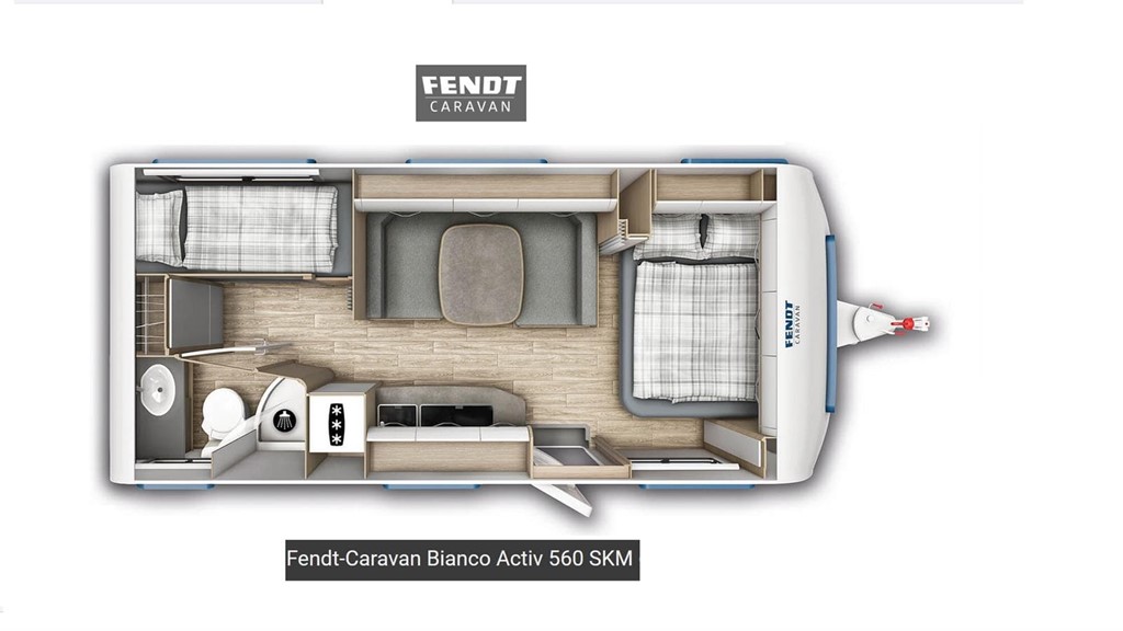 Foto 1 FENDT BIANCO ACTIV 560 SKM - RESERVA TU NUEVA CARAVANA 