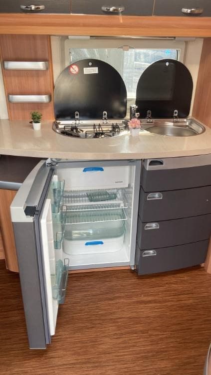 Foto 6 HOBBY 540UL DE LUXE/ 2 AMBIENTES [VENDIDA]