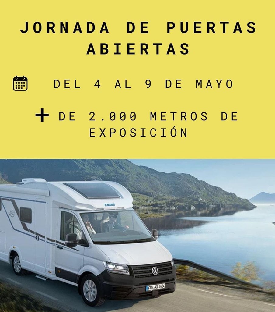 ¡Jornada de Puertas Abiertas en Caravanas Costa del 4 al 9 de mayo!