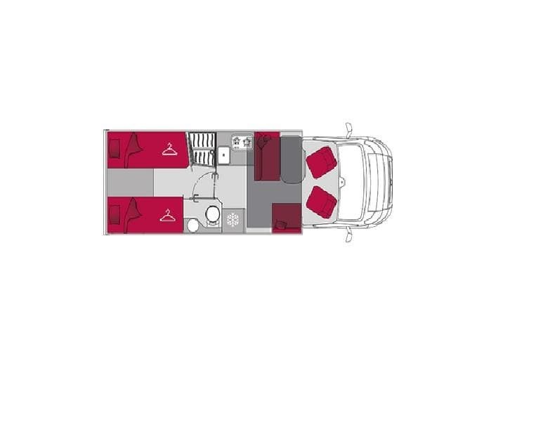 Foto 12 ¡NOVEDAD! KM 0 PILOTE P746 EXCLUSIVE EDITION CAMAS GEMELAS EN LUGO