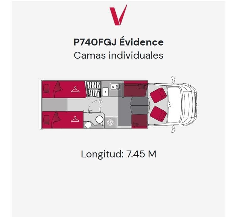 Foto 1 NUEVA PILOTE EVIDENCE P740FGJ -[VENDIDA]