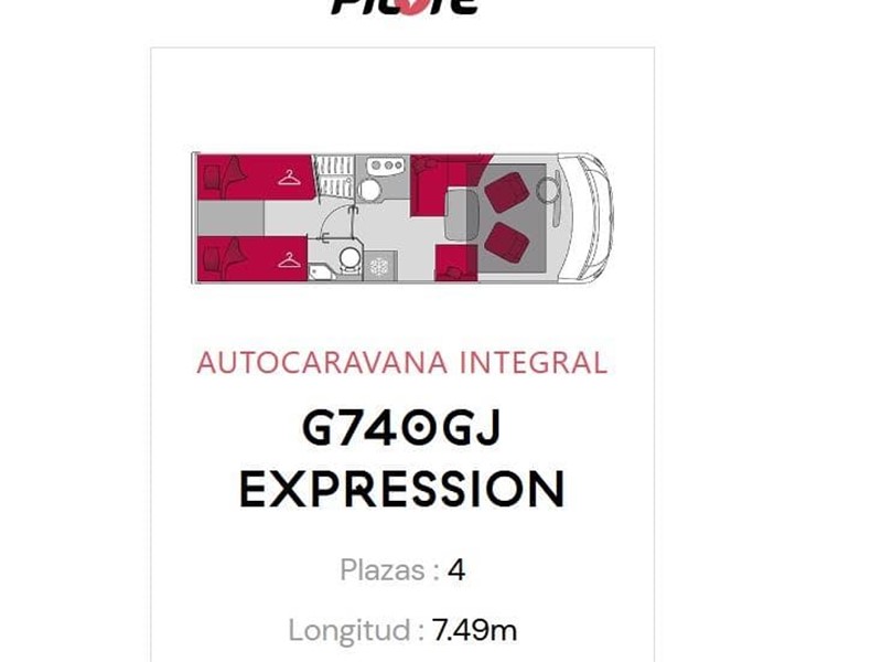 PROXIMAMENTE INTEGRAL G740GJ EXPRESSION - CAMAS GEMELAS