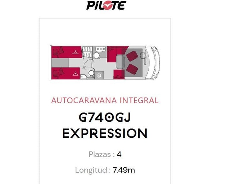 PROXIMAMENTE INTEGRAL G740GJ EXPRESSION - CAMAS GEMELAS