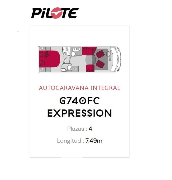 Foto 1 PROXIMAMENTE NUEVA INTEGRAL PILOTE G740FC EXPRESSION - CAMA ISLA [VENDIDA]