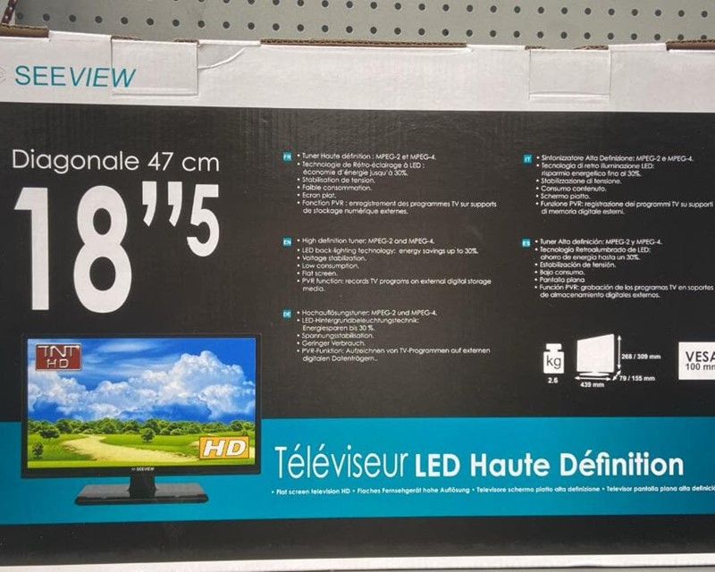 TELEVISION DE 18,5 PULGADAS