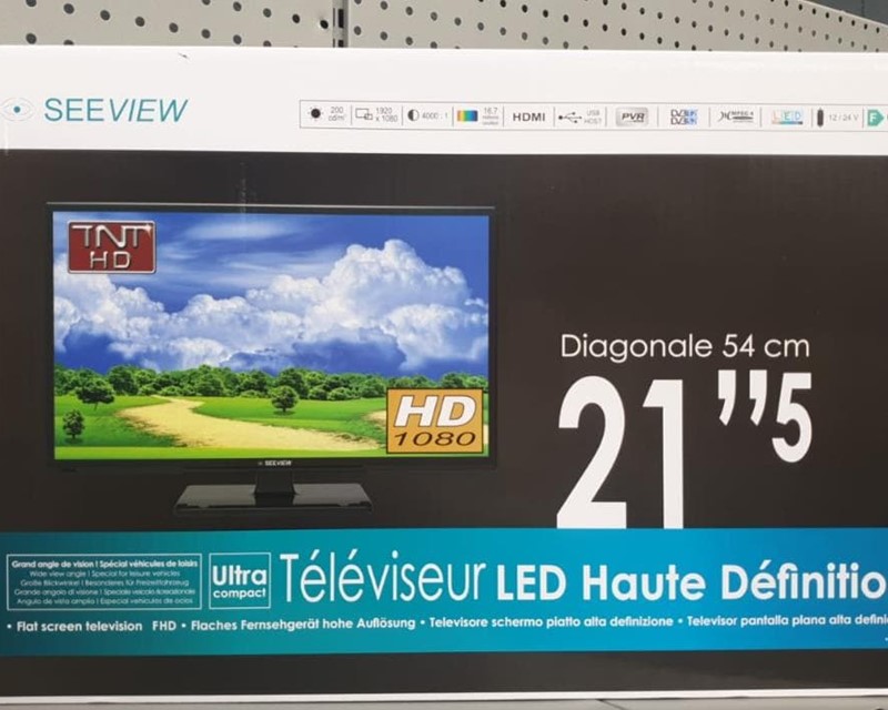 TELEVISION  HD DE   21,5"
